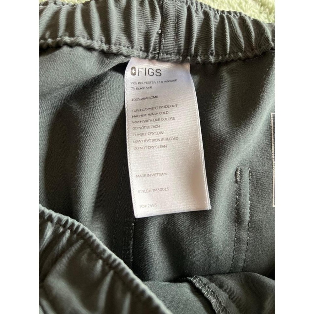 FIGS Men's Cairo Cargo Scrub Pants Moss Small - Picture 5 of 5